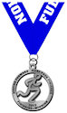 Example of Marathon Finisher medallion