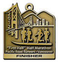 Drawing of Half Marathon Finisher medallion