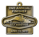 Drawing of 26.2 Participant medal