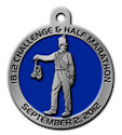 Example of 26.2 Participant medal