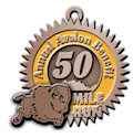 Drawing of Marathon Participant medal