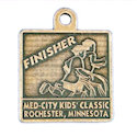 Drawing of Running Marathon Participant medal