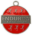 Drawing of 26.2 Finisher medallion