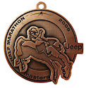 Sample Marathon Participant medal