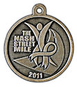 Example of Running Marathon Finisher medallion