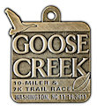 Example of Running Marathon Finisher medallion