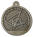 Sample Triathlon Finisher medallion