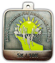 Drawing of 5K Medal