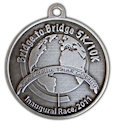 Example of Running Event Finisher medallion