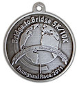 Drawing of Running Event Participant medal