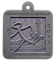 Drawing of Running Event Finisher medallion