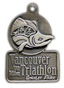 Drawing of Triathlon Finisher medallion