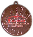 Drawing of Running Marathon Medal