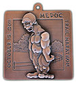 Example of Running Marathon Medallion