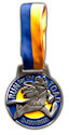 Drawing of Triathlon Participant medal