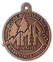 Sample Marathon Finisher medallion