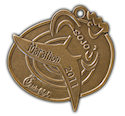 Example of 26.2 Finisher medallion