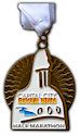 Example of Triathlon Participant medal