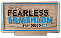 Example of Triathlon Finisher medallion