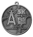 Drawing of Running Event Participant medal
