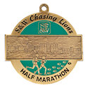 Drawing of Marathon Finisher medallion