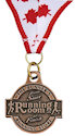 Example of 5K Finisher medallion