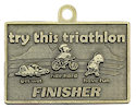 Example of Marathon Participant medal