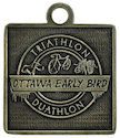 Example of Marathon Finisher medallion