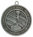 Example of Running Marathon Finisher medallion