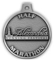 Sample Running Marathon Participant medal