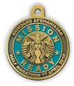 Example of Marathon Participant medal