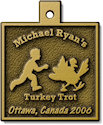 Example of 5K Participant medal