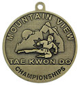 Drawing of Logo Participant medal